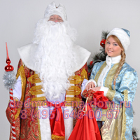 Дед Мороз и Снегурочка Илья и Ольга